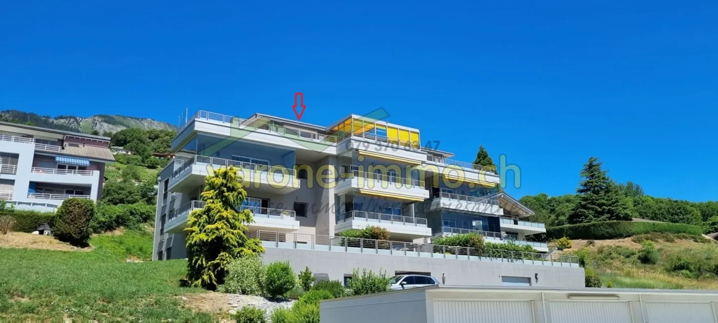 Seltene und außergewöhnliche Penthouse-Wohnung mit 4,5 Zimmern - Foto 1 von 17