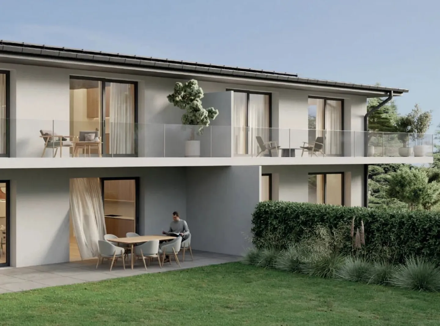 Nuovo appartamento a Lutry con giardino e 4 camere - Foto 9 di 13