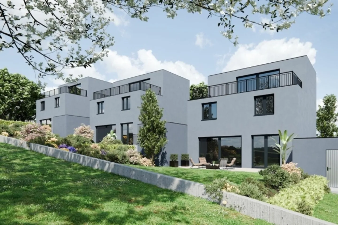 Terrain approuvé pour 3 maisons - Photo 1 sur 1