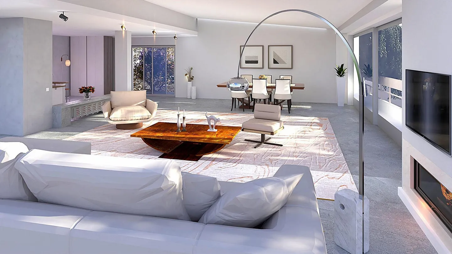 VILLA WITH LAND R3 AND PROJECT FOR 4 APARTMENTS IN BALERNA - Photo 7 of 11