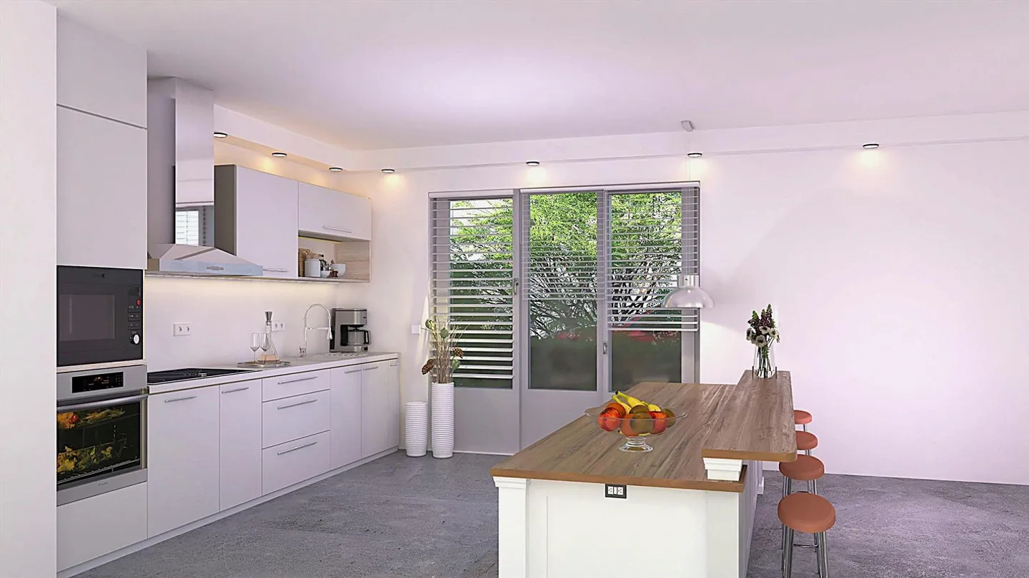 VILLA WITH LAND R3 AND PROJECT FOR 4 APARTMENTS IN BALERNA - Photo 8 of 11