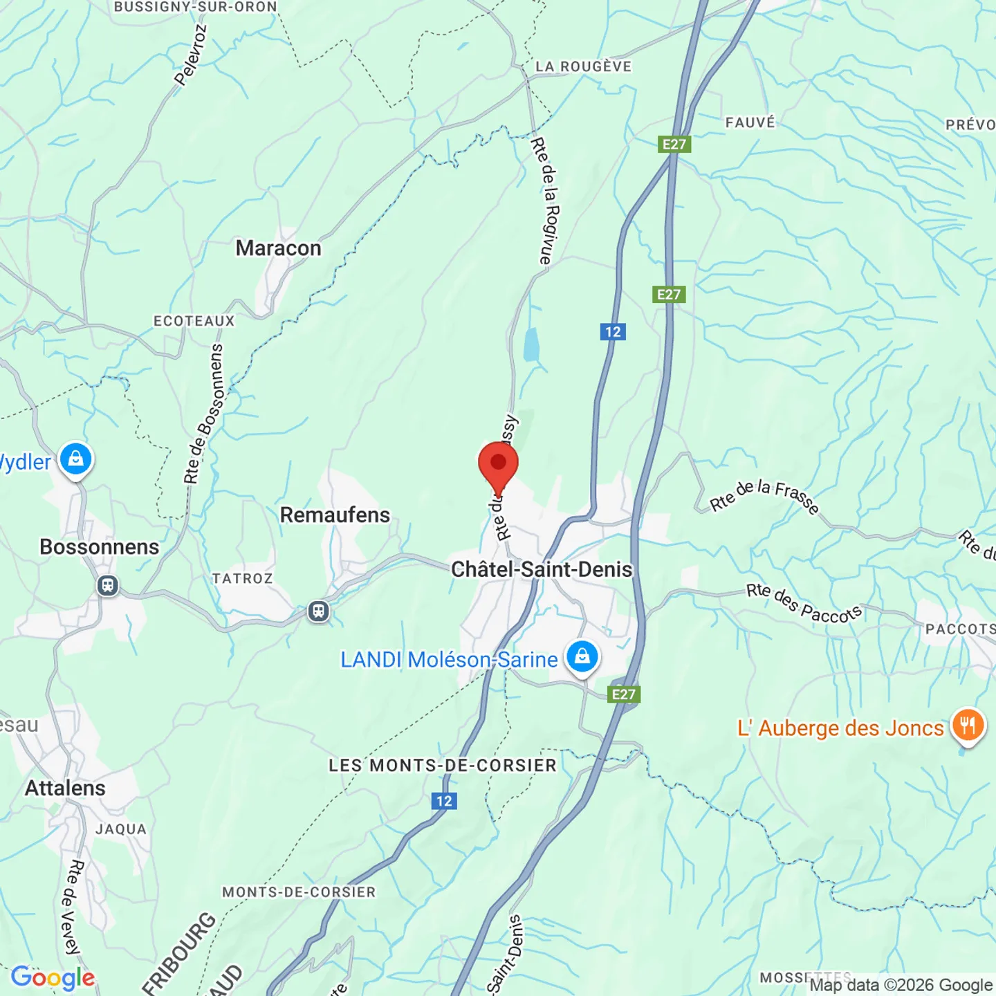 1 outdoor parking space at Route du Lac Lussy 80 - Photo 2 of 2