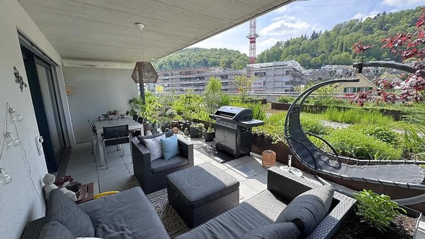 Möblierte Wohnung in Baden - Foto 8 von 9
