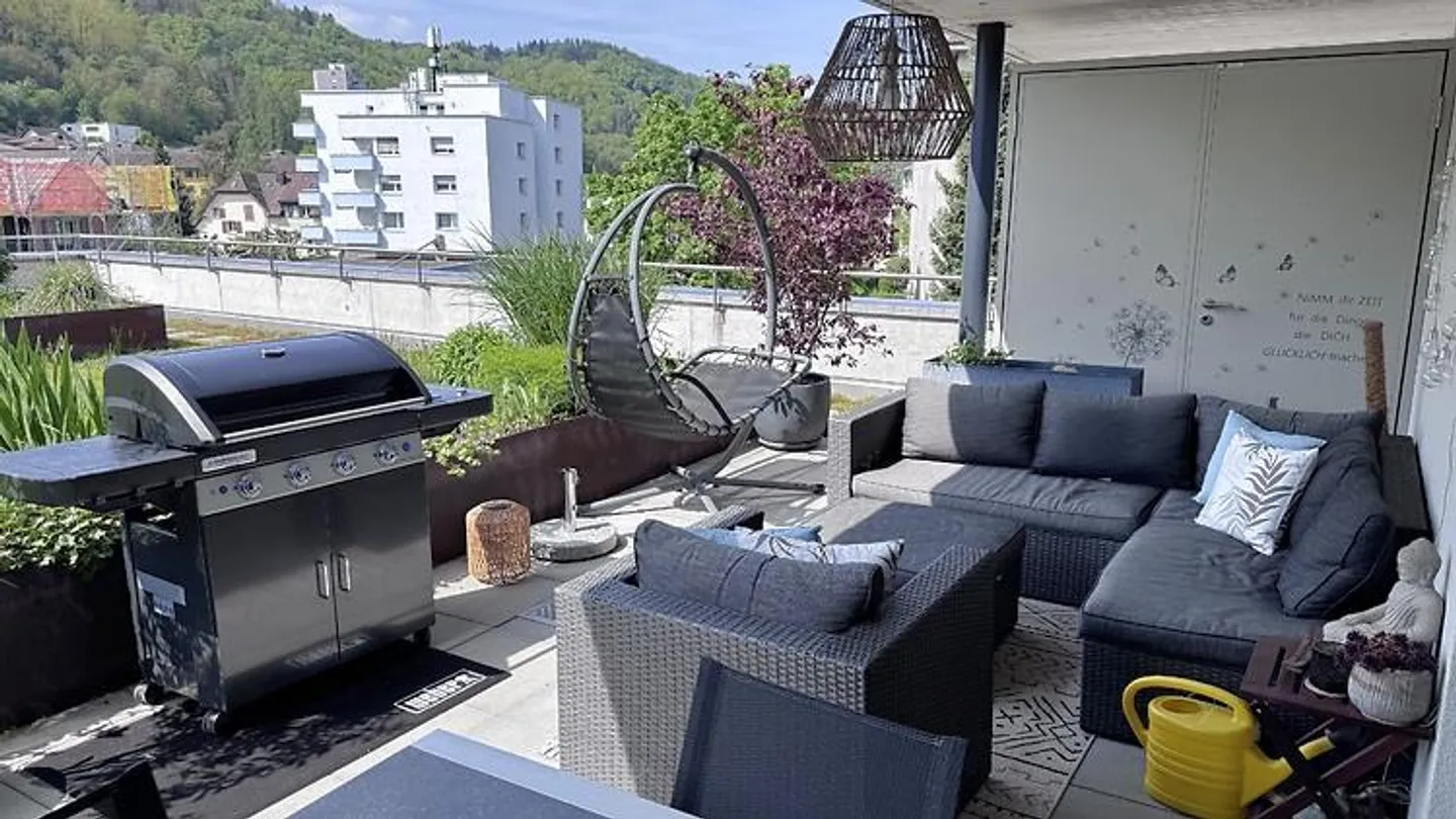 Möblierte Wohnung in Baden - Foto 9 von 9