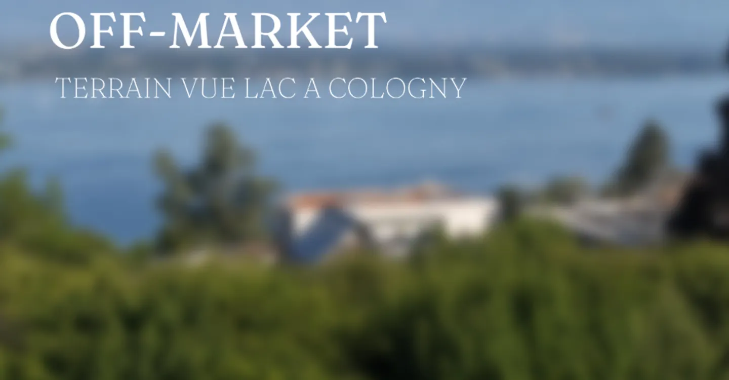 Costruisci la tua villa a Cologny - Foto 1 di 1