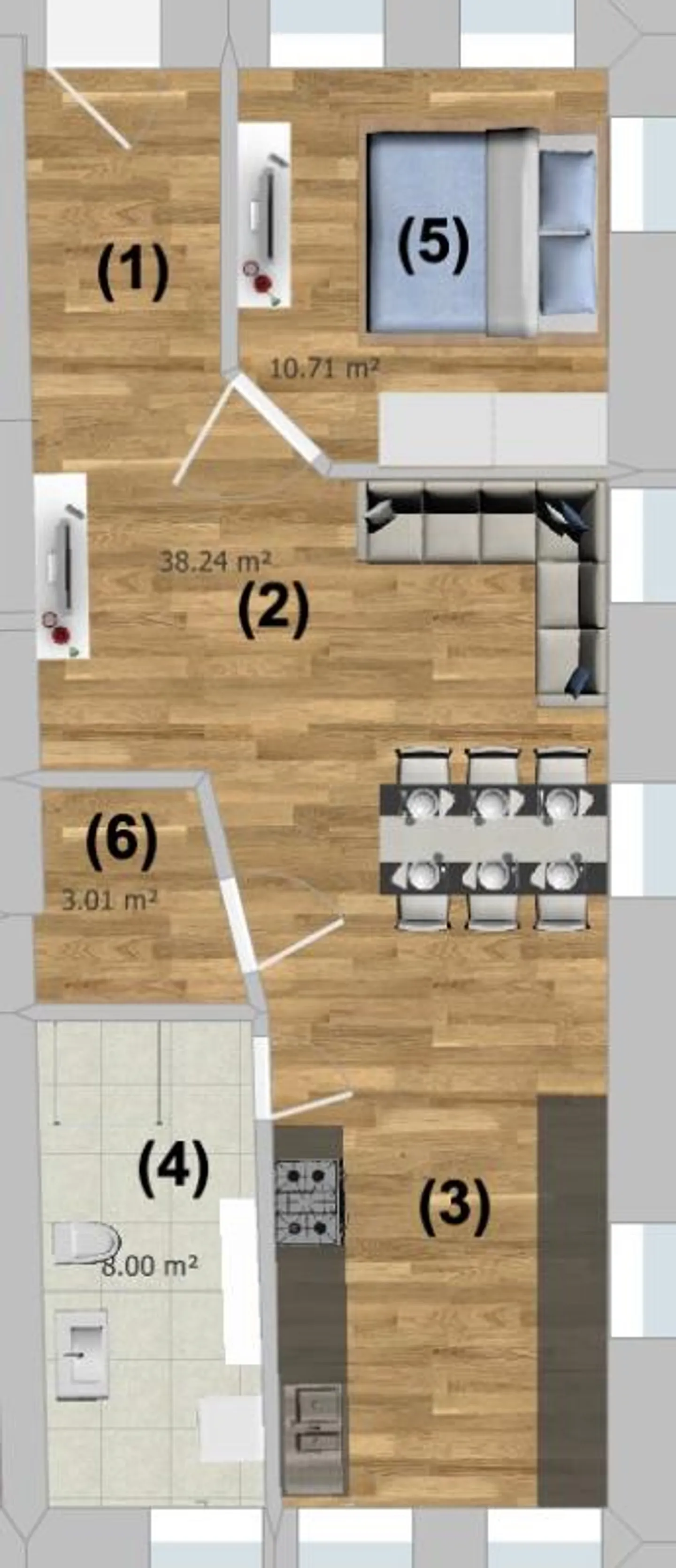 2.5 Room Apartment - Photo 1 of 4