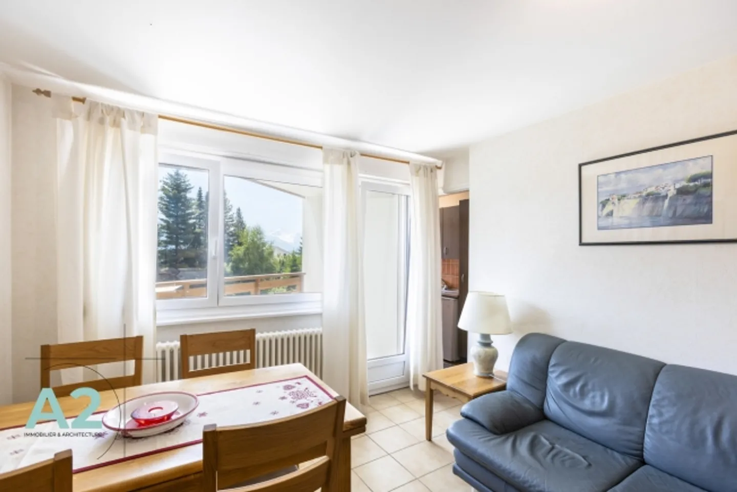 3,5-Zimmer-Wohnung in den Violettes gegenüber den Skipisten - Foto 4 von 11