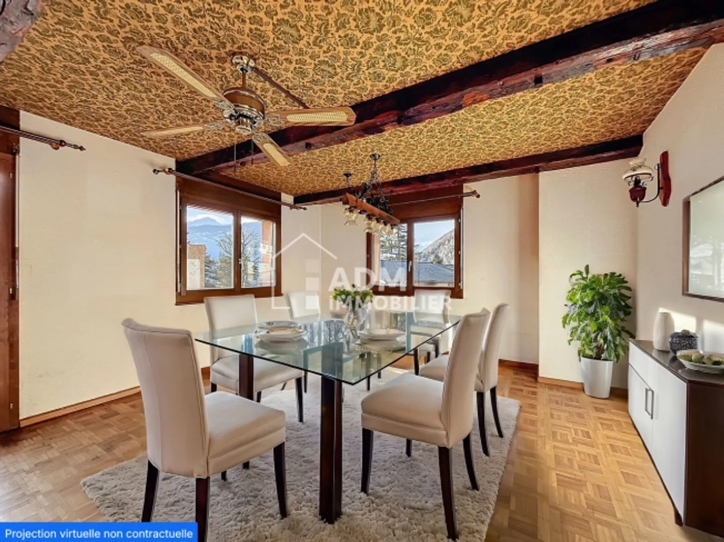 Chamoson, 4.5-room apartment with stunning views - Photo 3 of 12