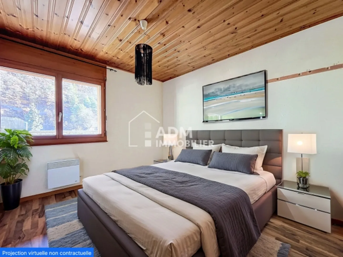 Chamoson, 4.5-room apartment with stunning views - Photo 5 of 12