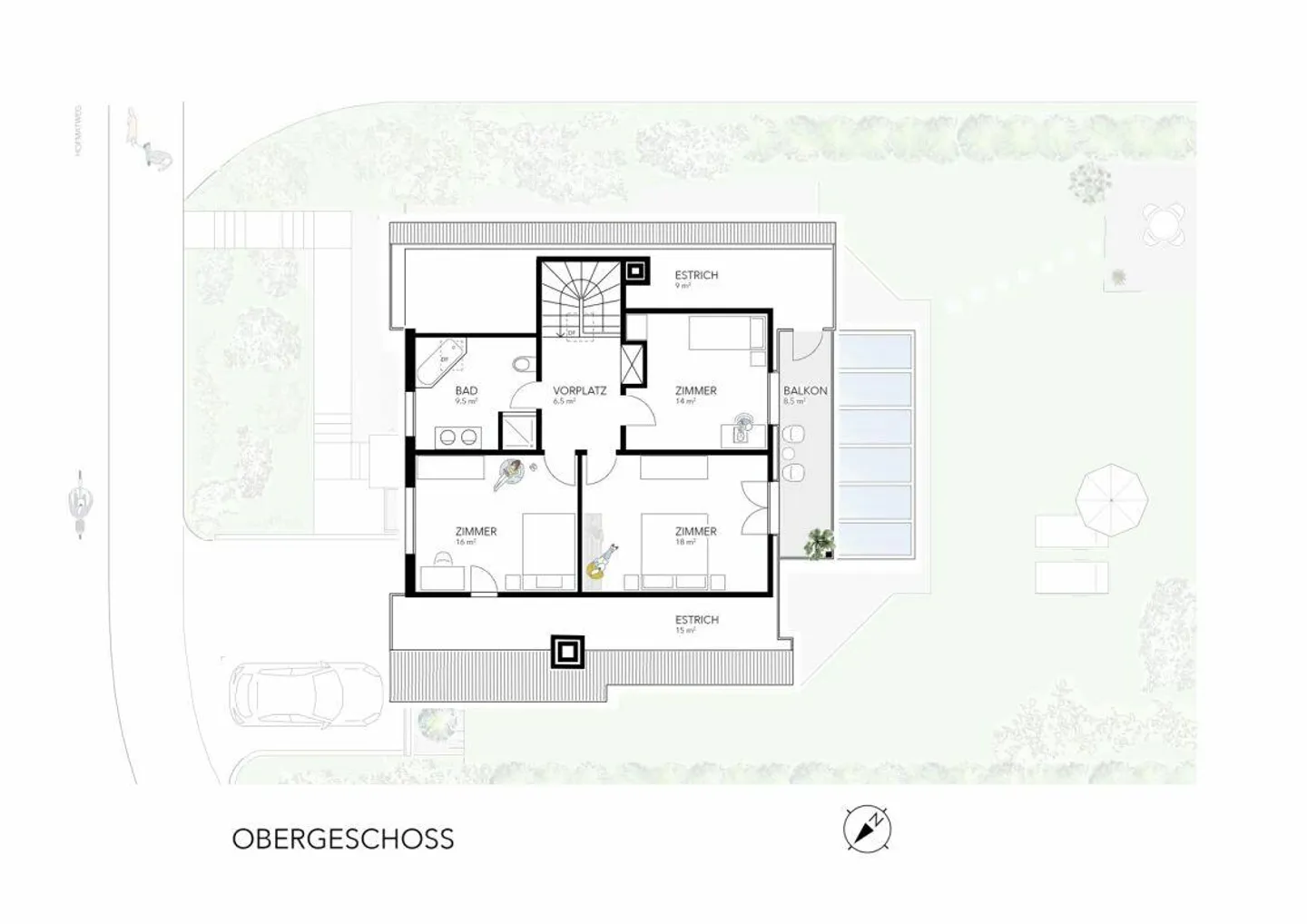 Casa unifamiliare con giardino - Foto 12 di 14