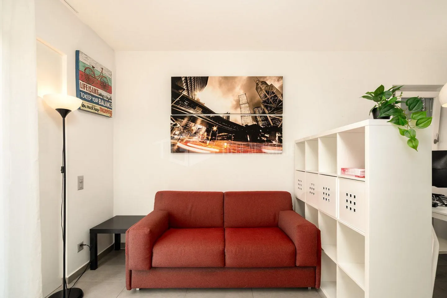 MONOLOCALE AMMOBILIATO A CASSARATE | FURNISHED STUDIO APARTMENT IN ... - Foto 5 di 12