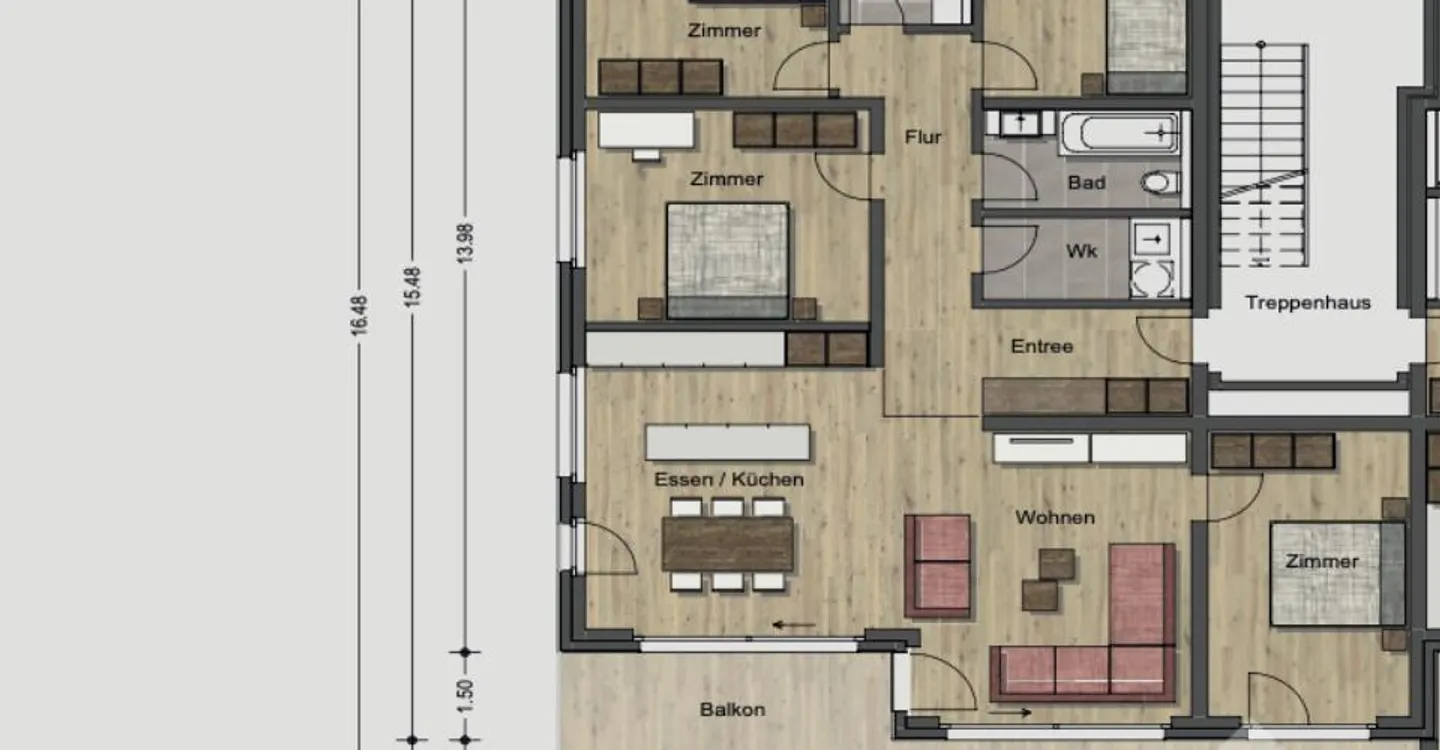 Appartamento moderno 5.5 locali - Foto 10 di 13