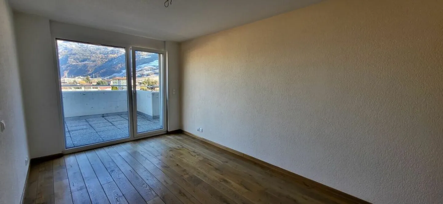 Dachgeschoss mit 3 Zimmern in der Gemeinde Saxon - Foto 10 von 16