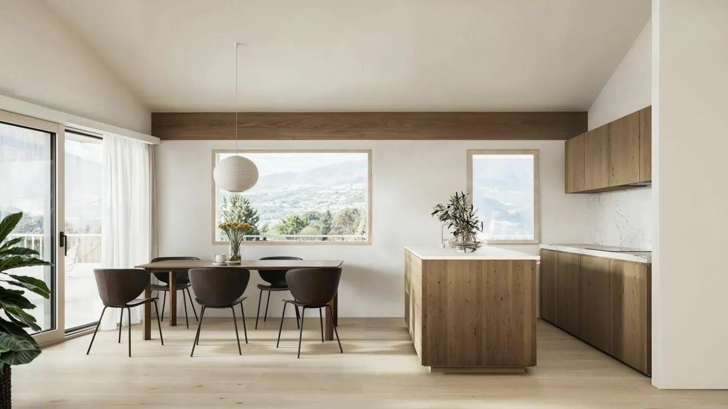 Doppelhaushälfte 4,5 Zimmer in Mollens VS - Foto 4 von 13