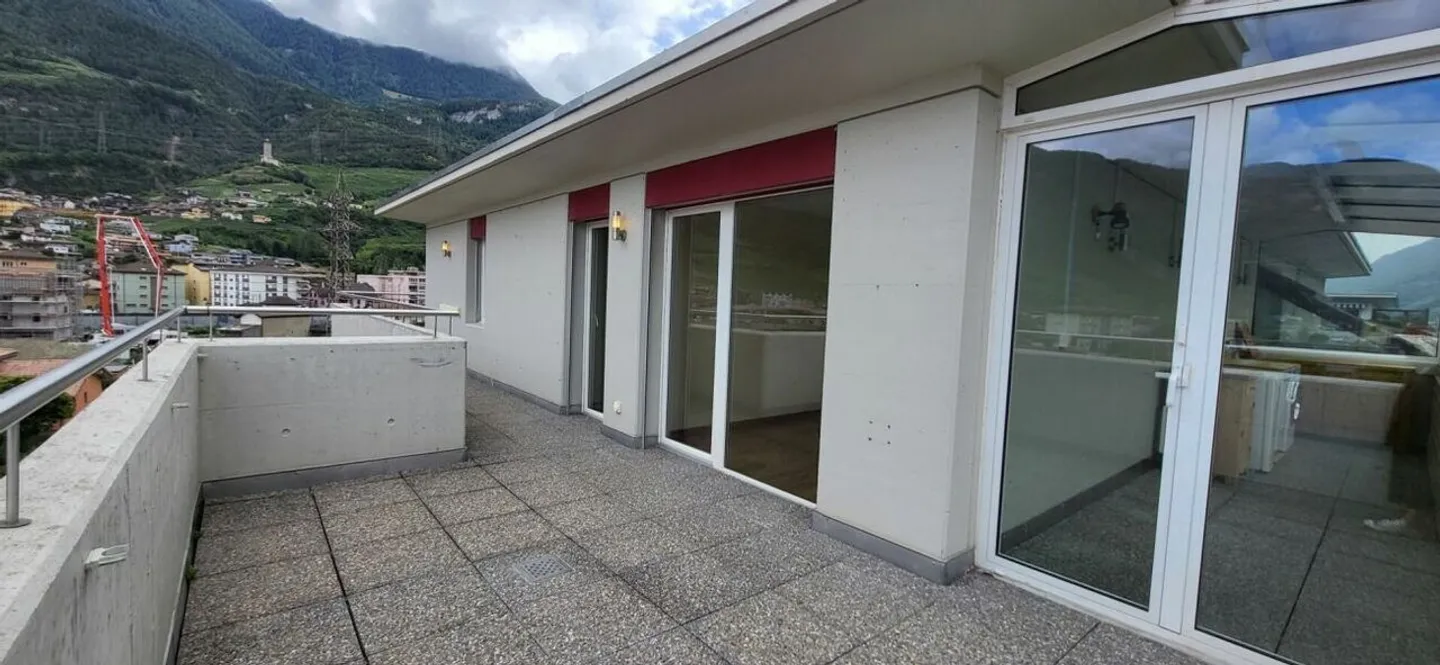 Dachgeschoss mit 3 Zimmern in der Gemeinde Saxon - Foto 14 von 16