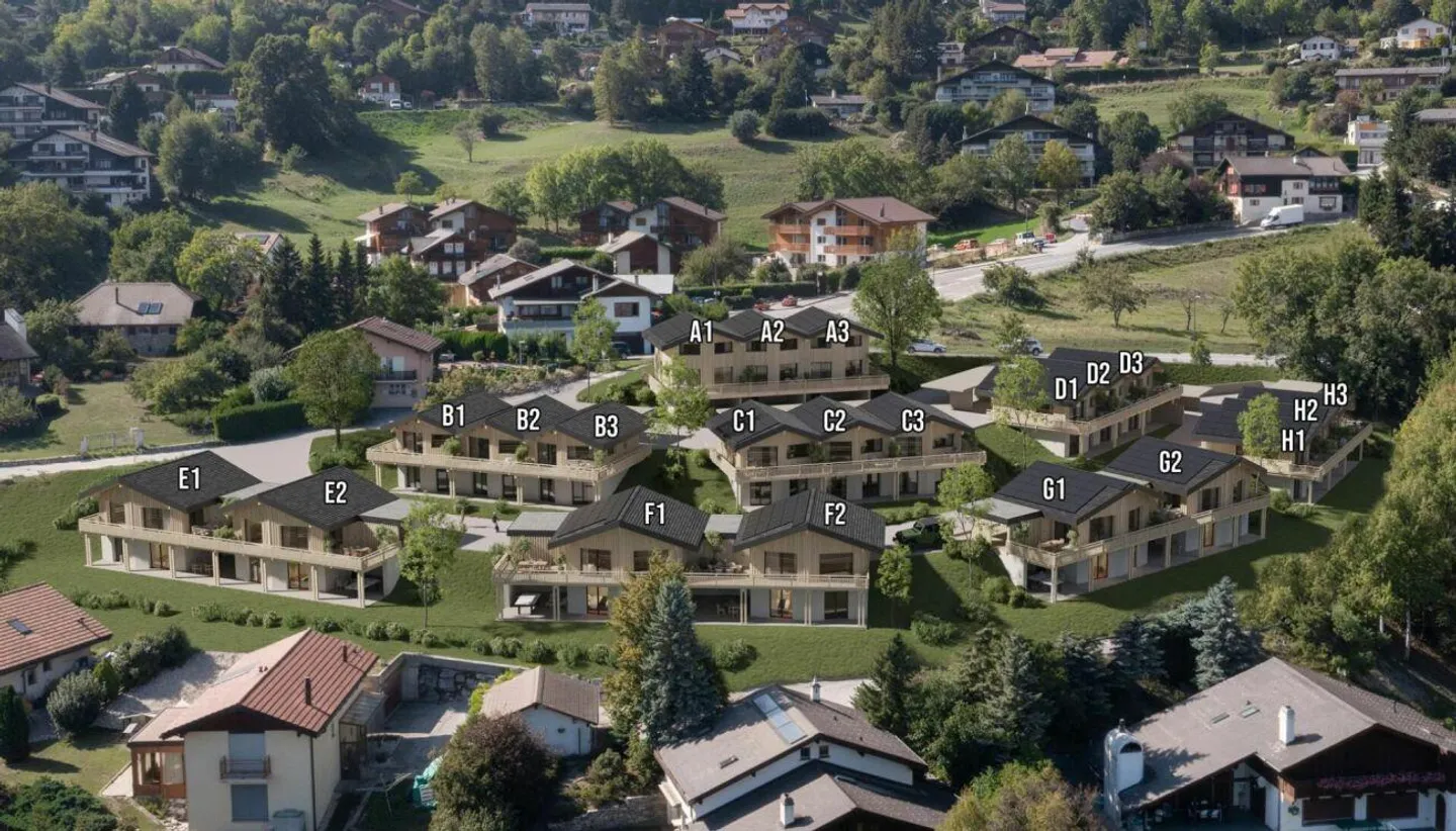 Doppelhaushälfte 4,5 Zimmer in Mollens VS - Foto 12 von 13