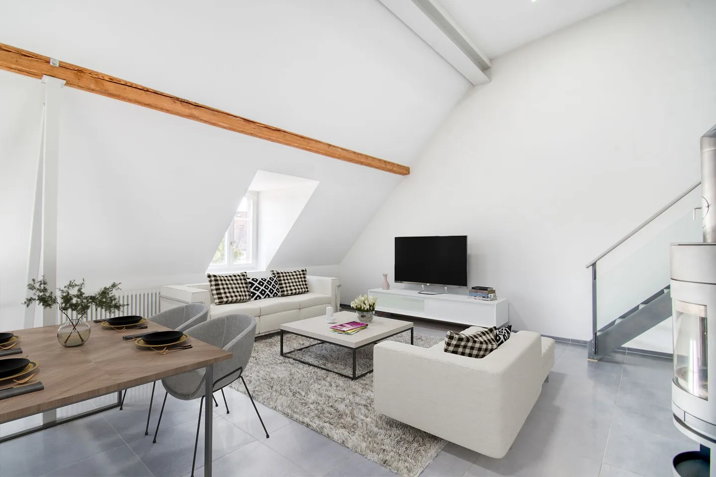 Appartamento attico di alta qualità 2½ locali + galleria: costruito nel 2013 nel popolare quartiere di Engeried, Bern-Länggasse - Foto 4 di 28