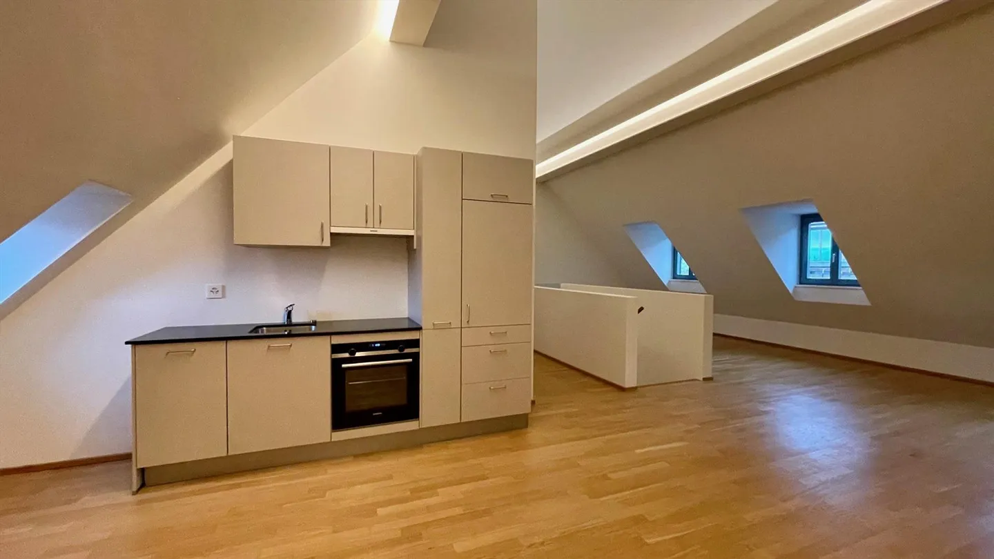 1.5 Loft Apartment for Rent in Münchenstein - Photo 2 of 8