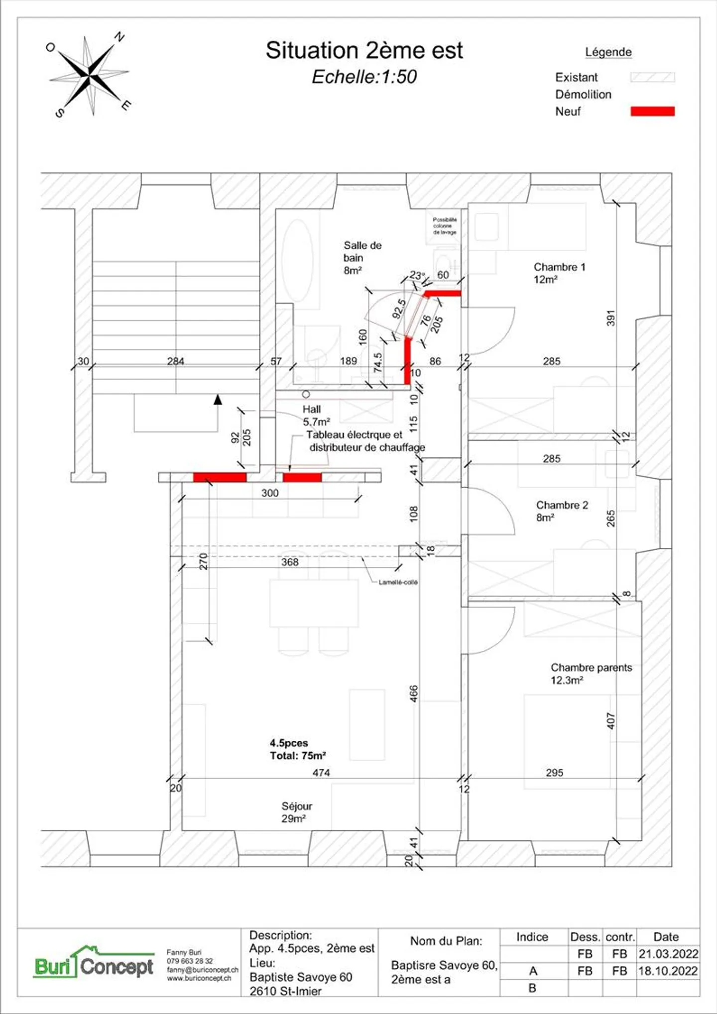 Appartement à louer - Photo 5 sur 5