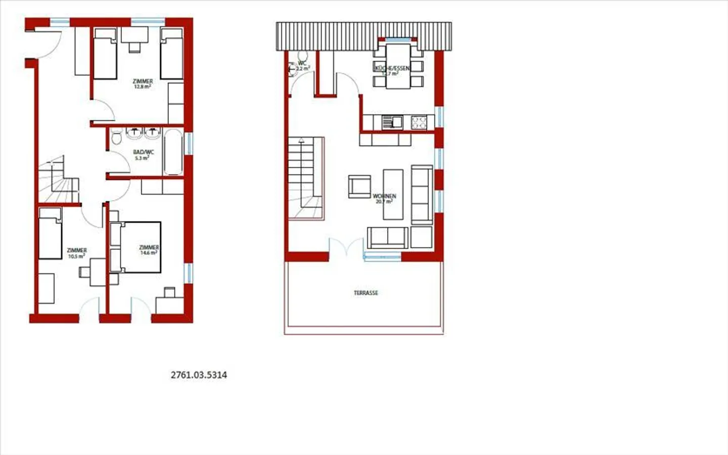 Geräumige Maisonette-Wohnung - Foto 7 von 7
