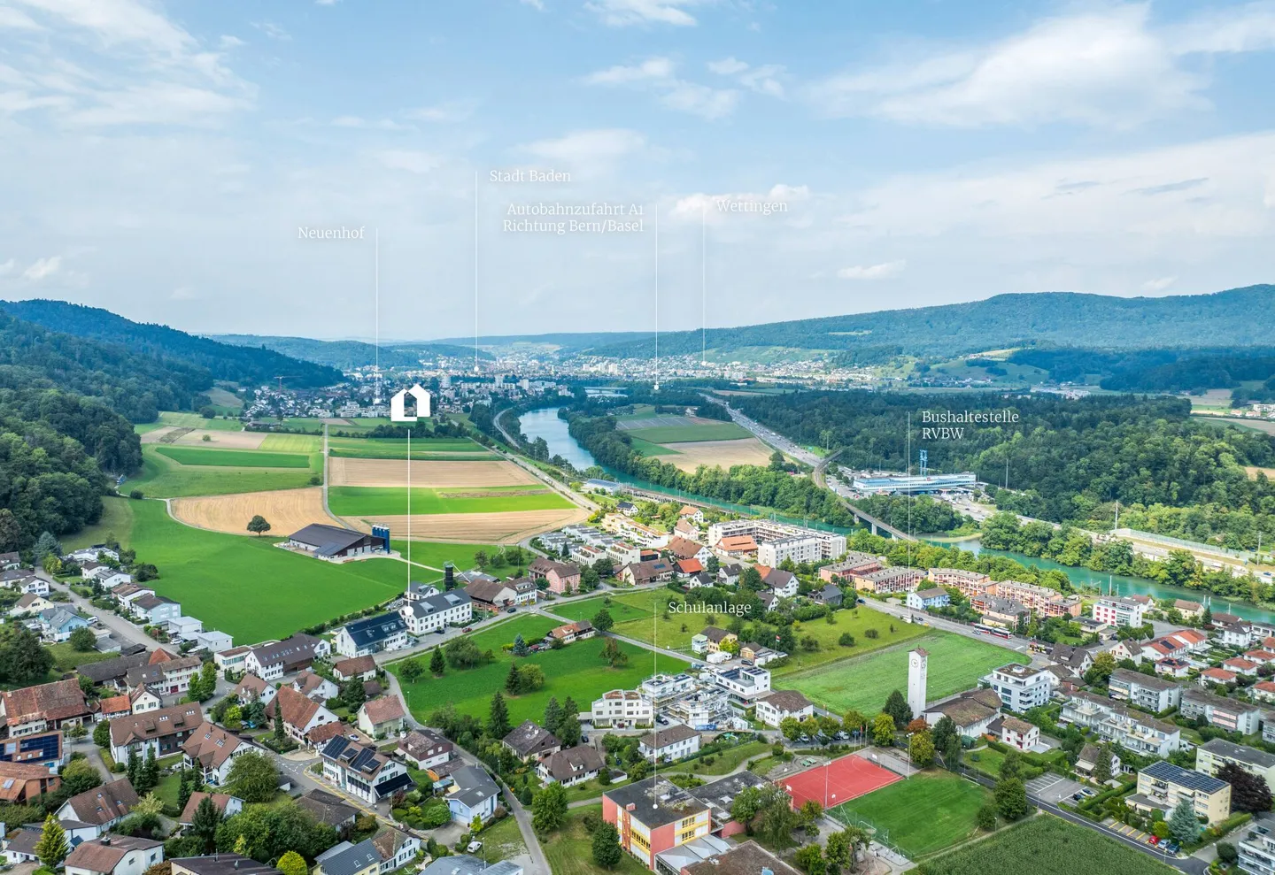 Vivere moderno e spazioso con vista sul verde - Foto 2 di 12