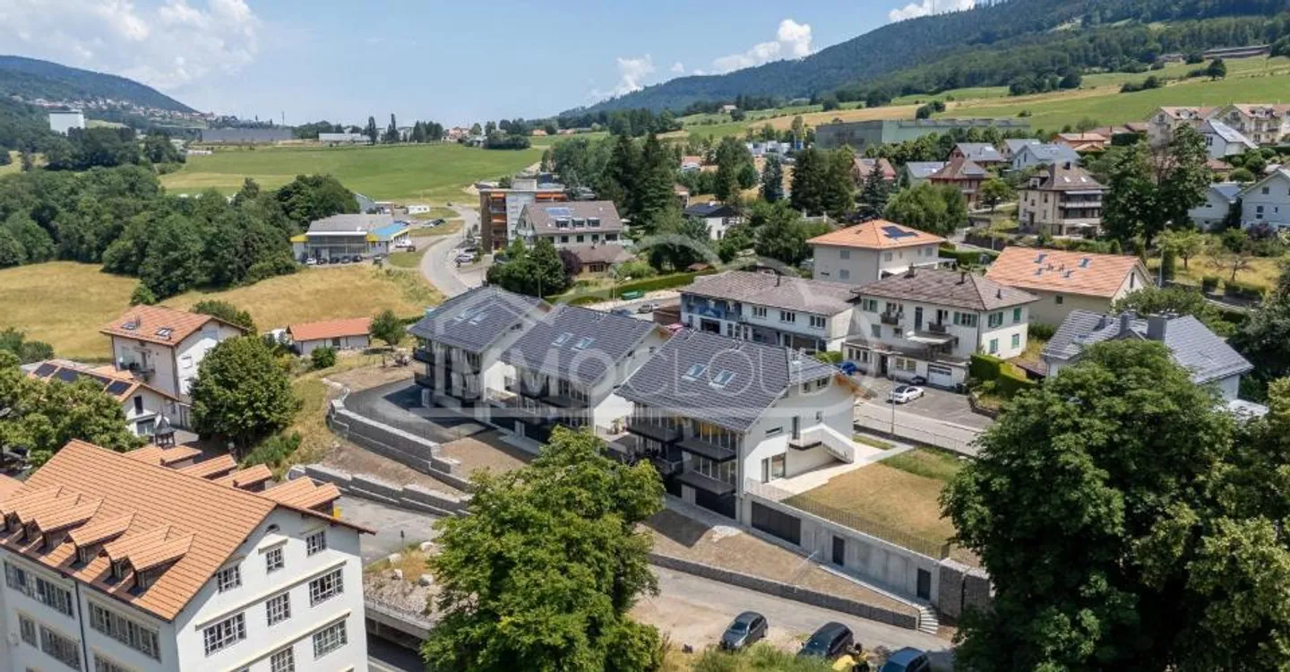 Neues Appartement in Vallorbe - Foto 1 von 12