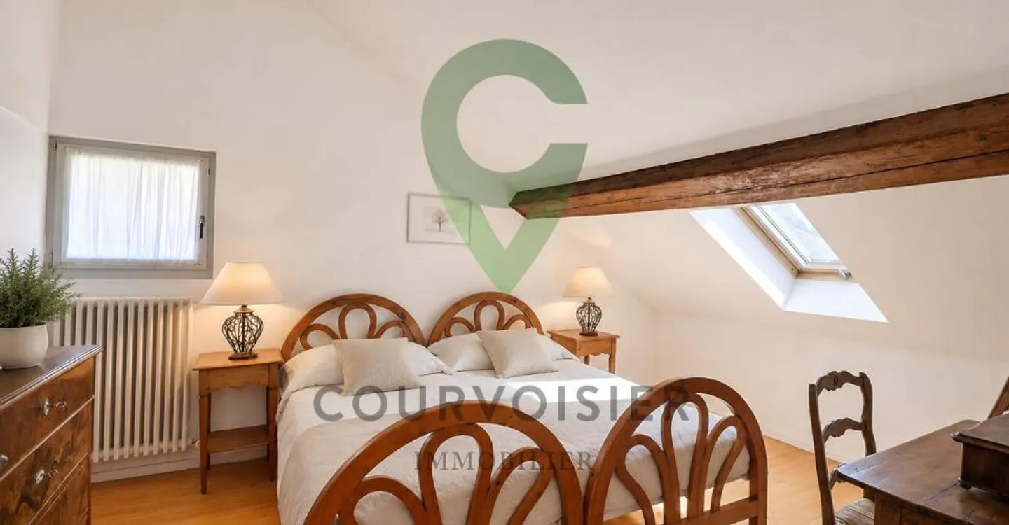 Charakterhaus mit Garten und unabhängigem Raum im Herzen von Nyon - Foto 9 von 13