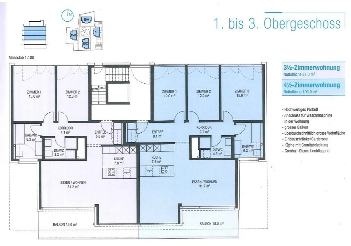 Appartamento 3.5 stanze - Foto 10 di 10