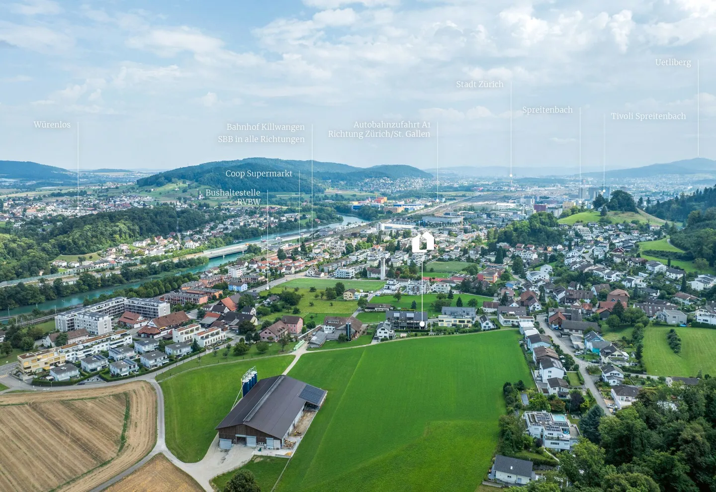 Vivere moderno e spazioso con vista sul verde - Foto 12 di 12