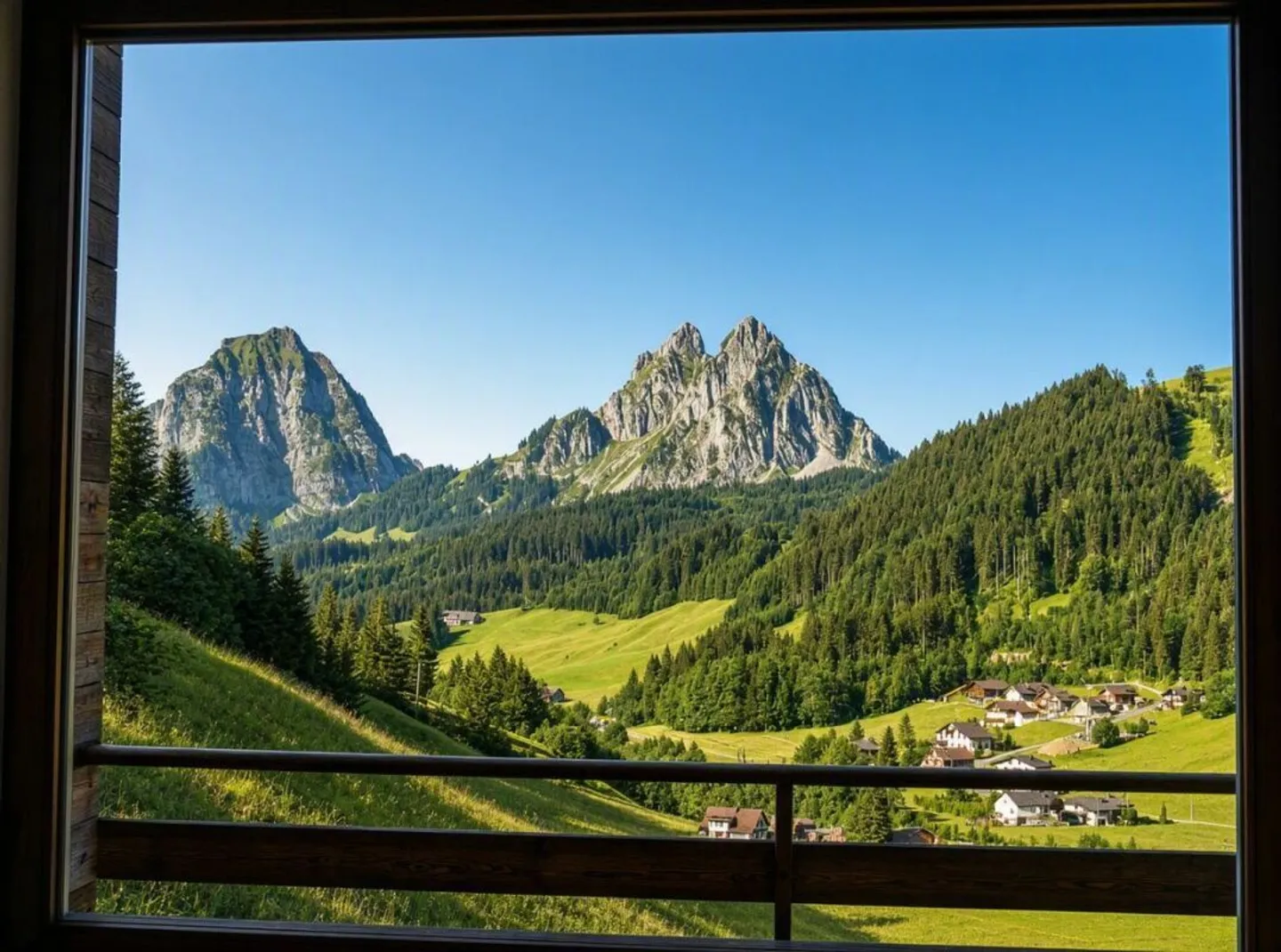 Maison de vacances à Alpthal - Panorama montagne inclus - Photo 2 sur 24
