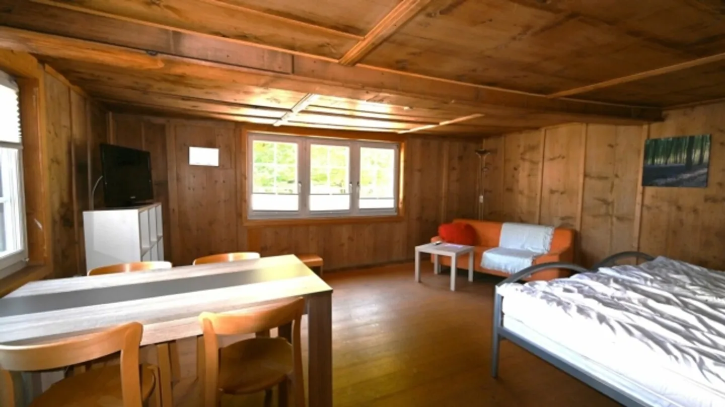 «Landleben im freistehenden, vielfältig nutzbaren Haus mit zwei Wohnungen und Atelierräumen.» - Foto 9 von 20