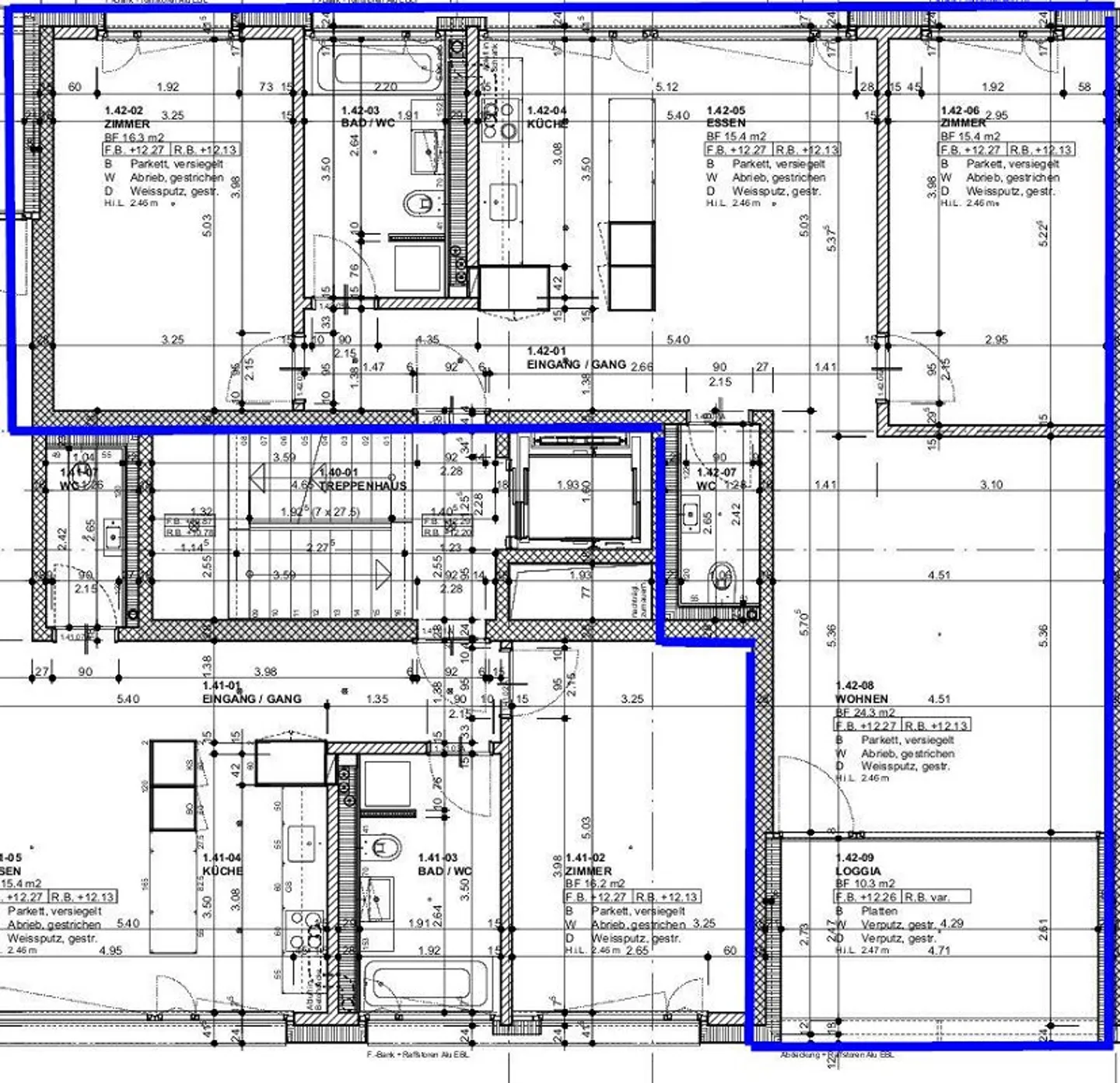 3.5-room apartment with balcony in the Tribschen district - Photo 9 of 9