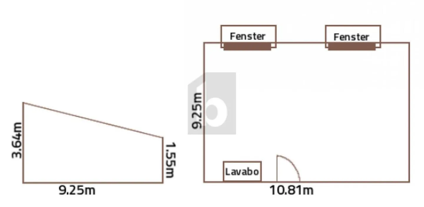 Geräumiger Hobbyraum in zentraler Lage - Foto 3 von 6