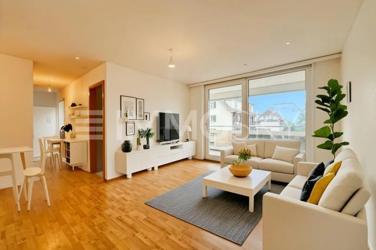 Yverdon-les-Bains: 3.5 room apartment close to the lake and the center - Photo 1 of 5