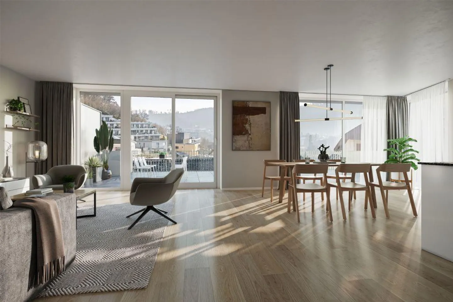 NEW BUILD | LIVING WITH A VIEW | SUNNY TERRACES | HIGH PRIVACY - Photo 4 of 9