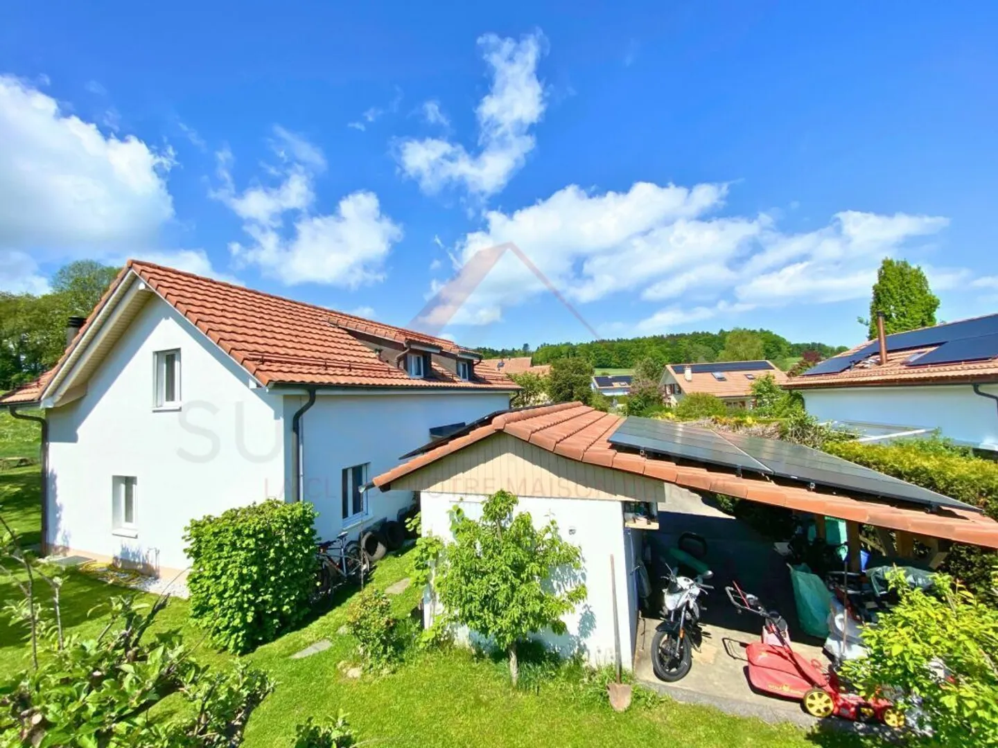 Charmante Familienvilla in Montpreveyres - mit Garten, schönem Außenbereich und - Foto 10 von 10