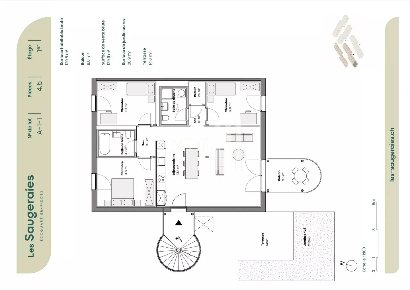 Condo for sale, Rue des Sauges 23 (Riddes, Switzerland) - Photo 17 of 17