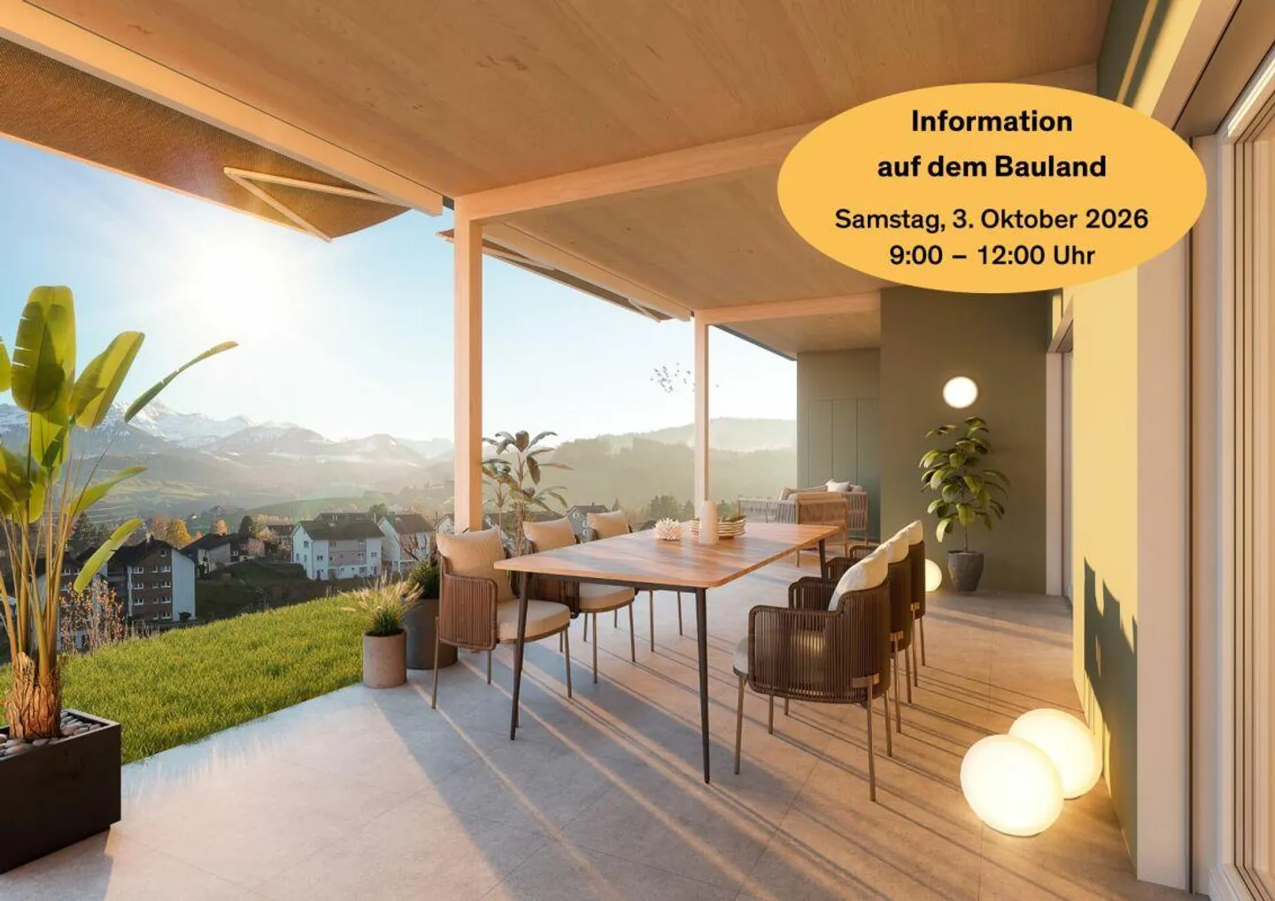 «Somnium» - high-quality condominiums with unobstructed views of the Alpstein - Photo 1 of 11