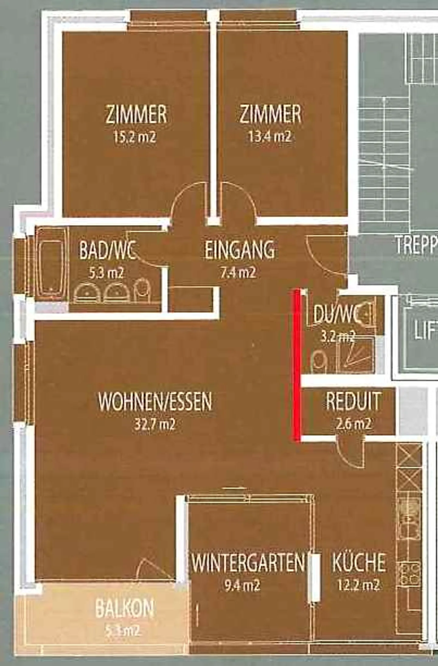 Helle Wohnung zwischen Stadt und See - Foto 7 von 7