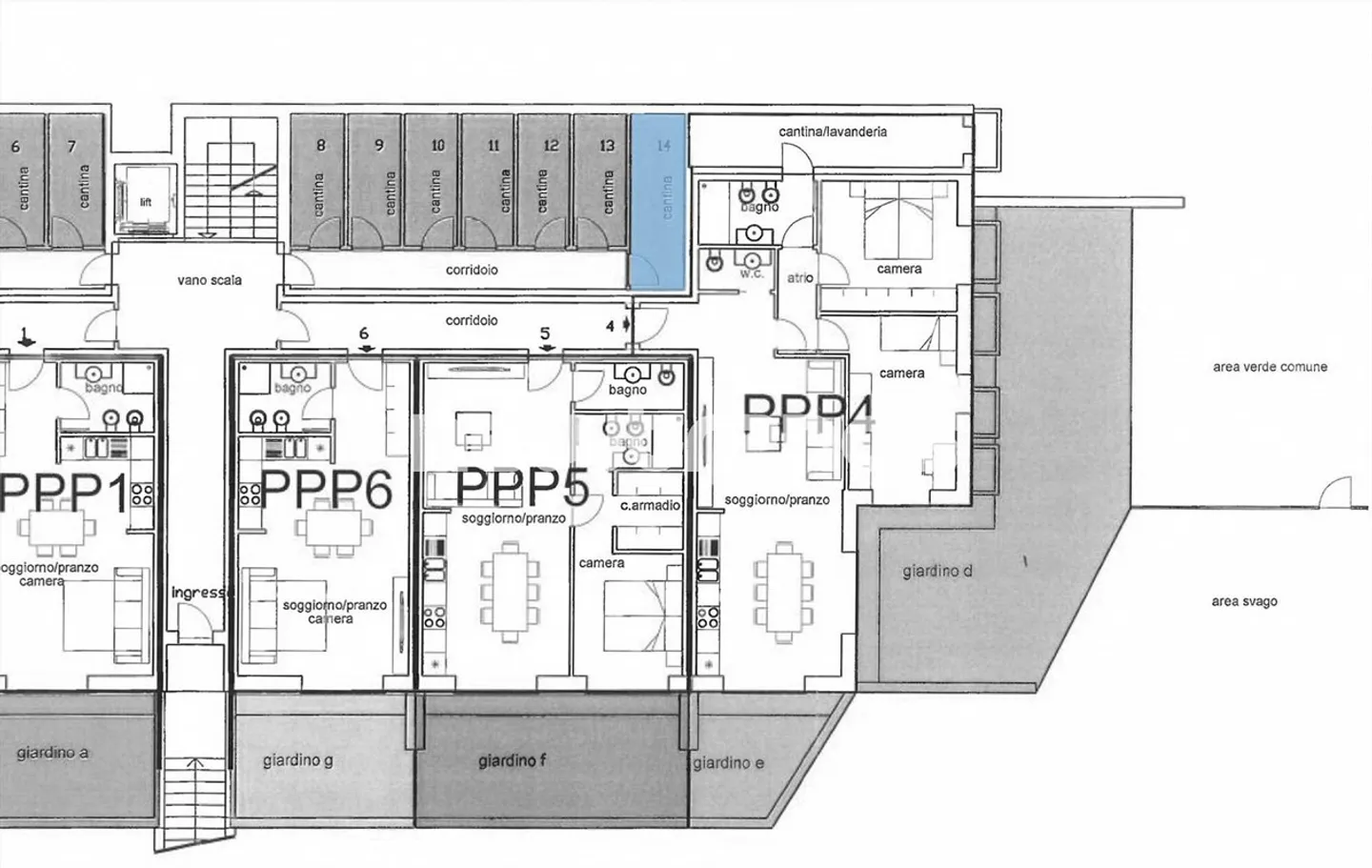Appartamento a Cadempino con Giardino - Foto 24 di 24