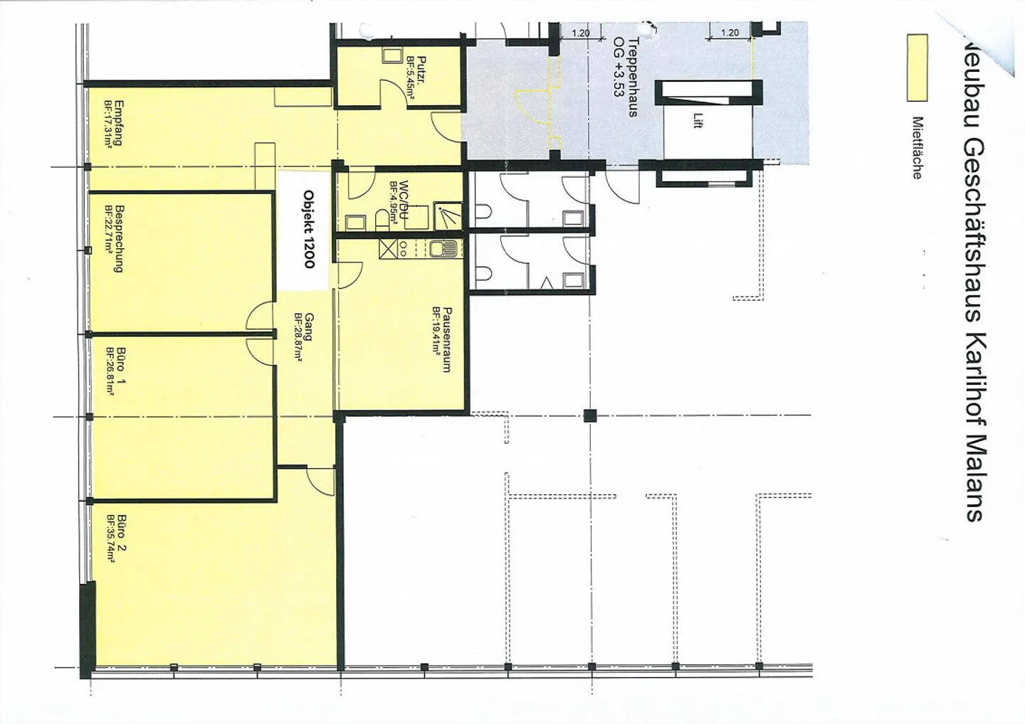 Spazio ufficio di 161m2 / spazio di stoccaggio di 229m2 - Foto 13 di 14