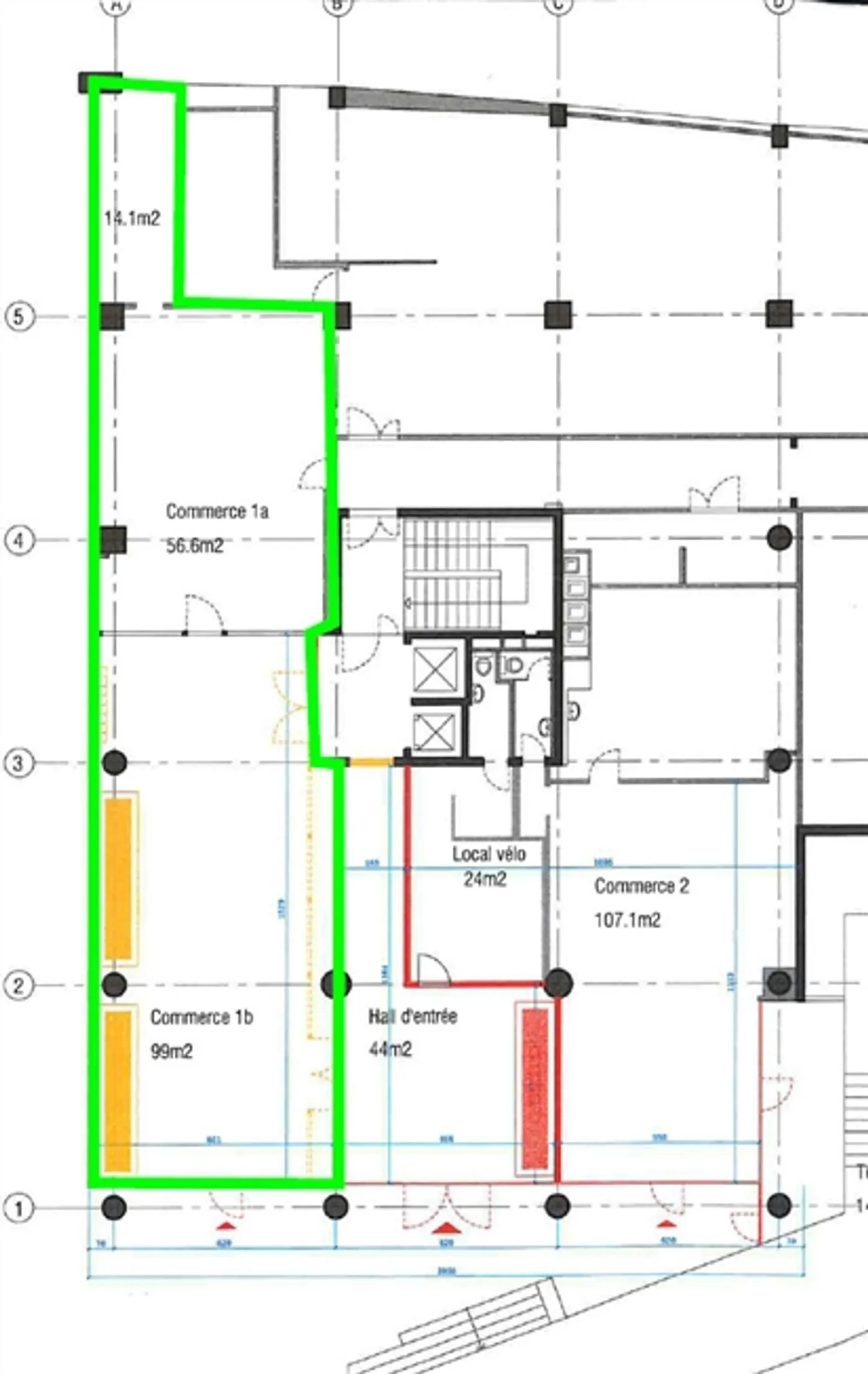 Commercial Passage of 170m2 Ground Floor - Lausanne City Center - Photo 2 of 2