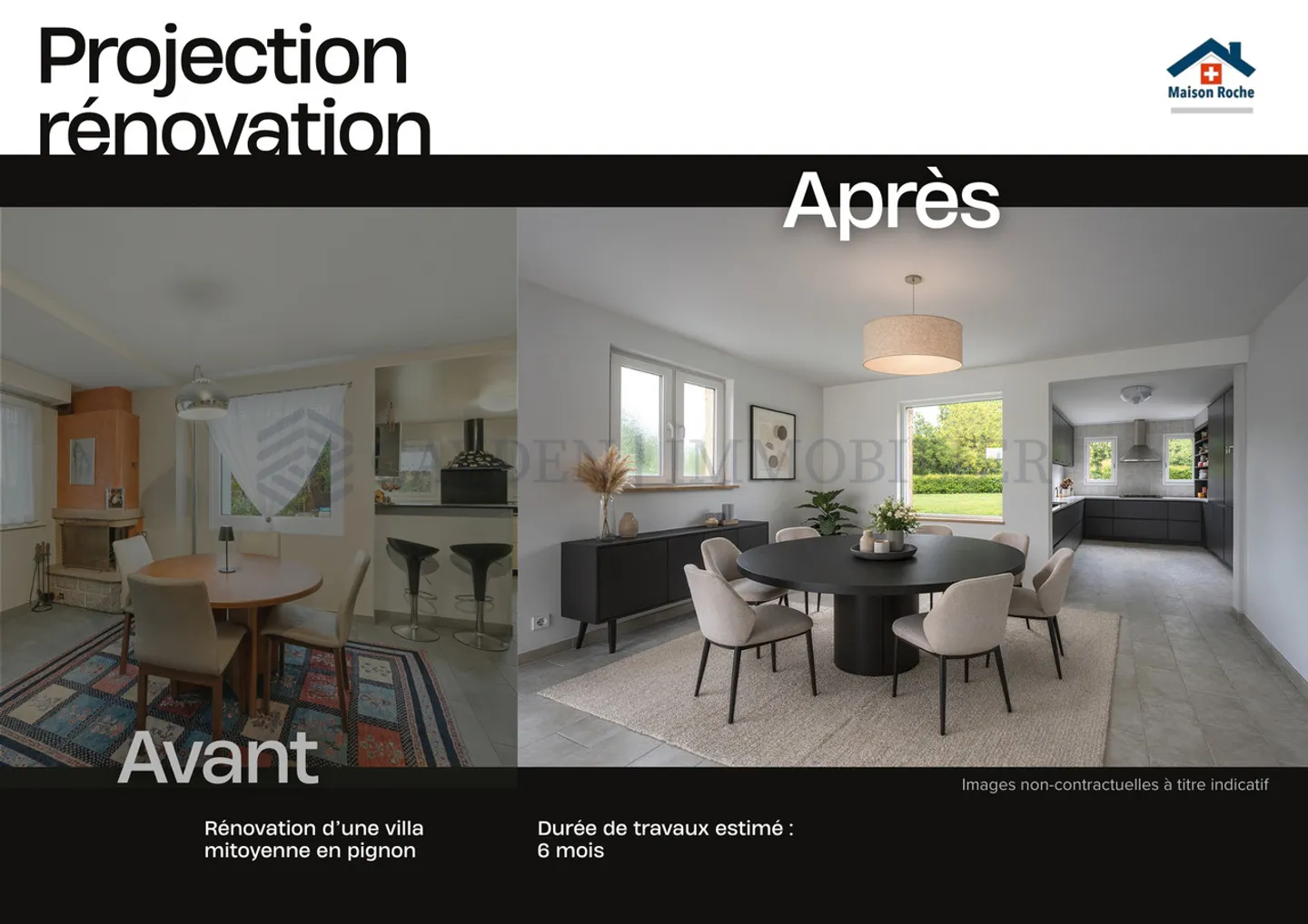 Urban center of Nyon! Semi-detached villa with large garden - Photo 14 of 18