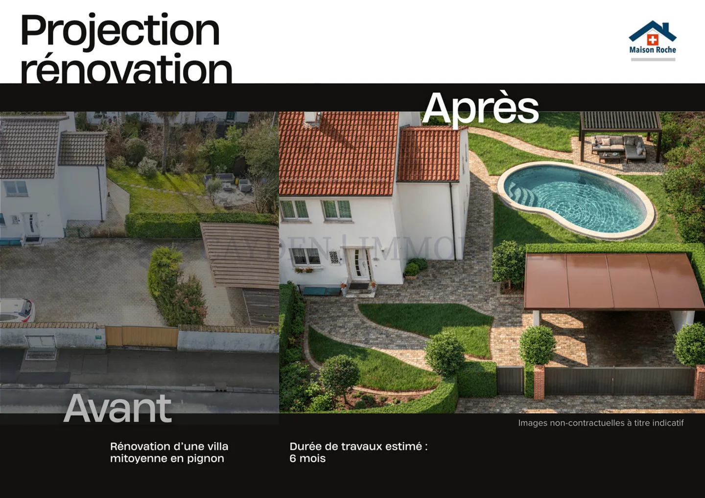 Urban center of Nyon! Semi-detached villa with large garden - Photo 15 of 18