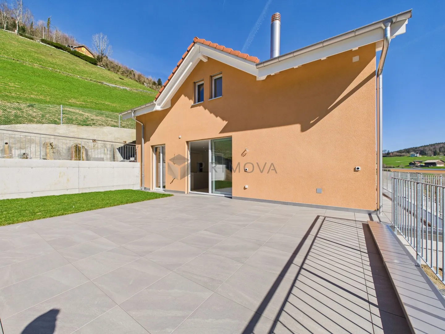 Le rêve de maison plein de lumière, de volume et le panorama des Alpes - Photo 12 sur 14