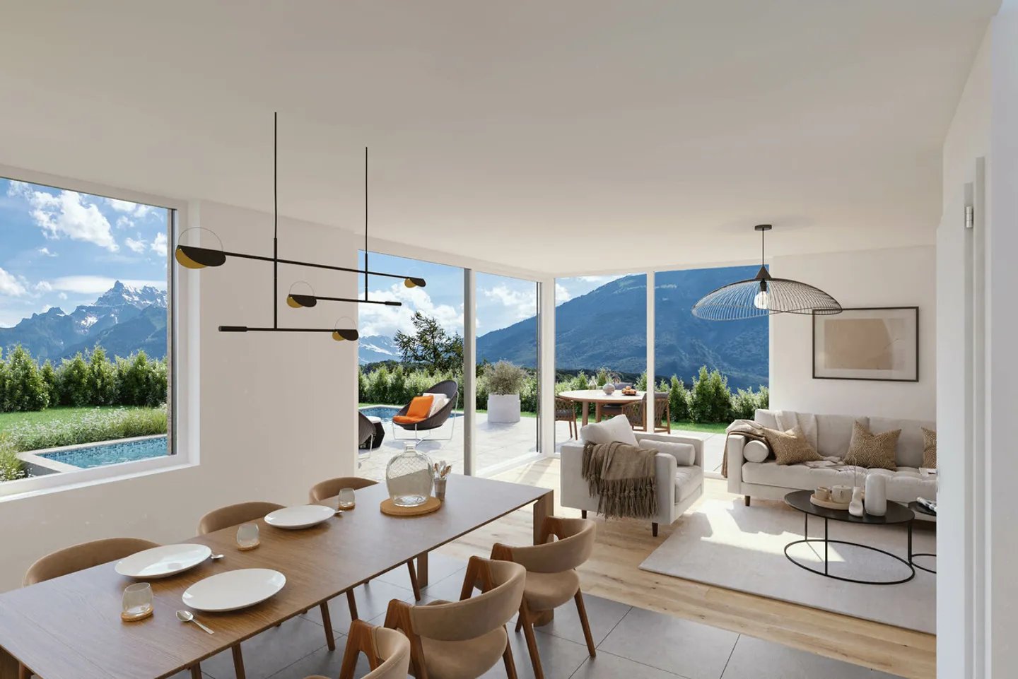 «Architektenvilla (B6)
Der Clos d'Arbosson» - Foto 1 von 9