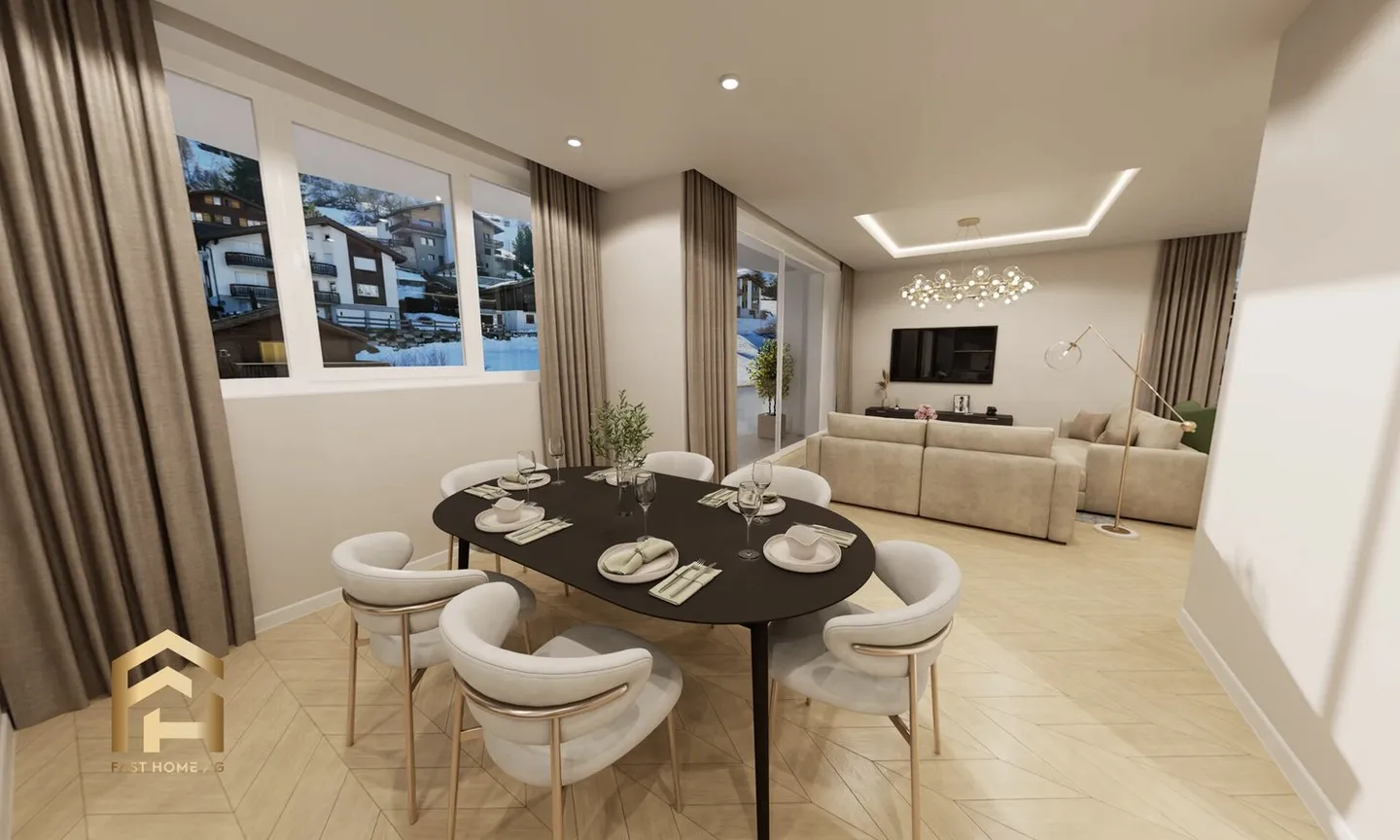 Sonnige 5.5 Attika Wohnung - Foto 1 von 13