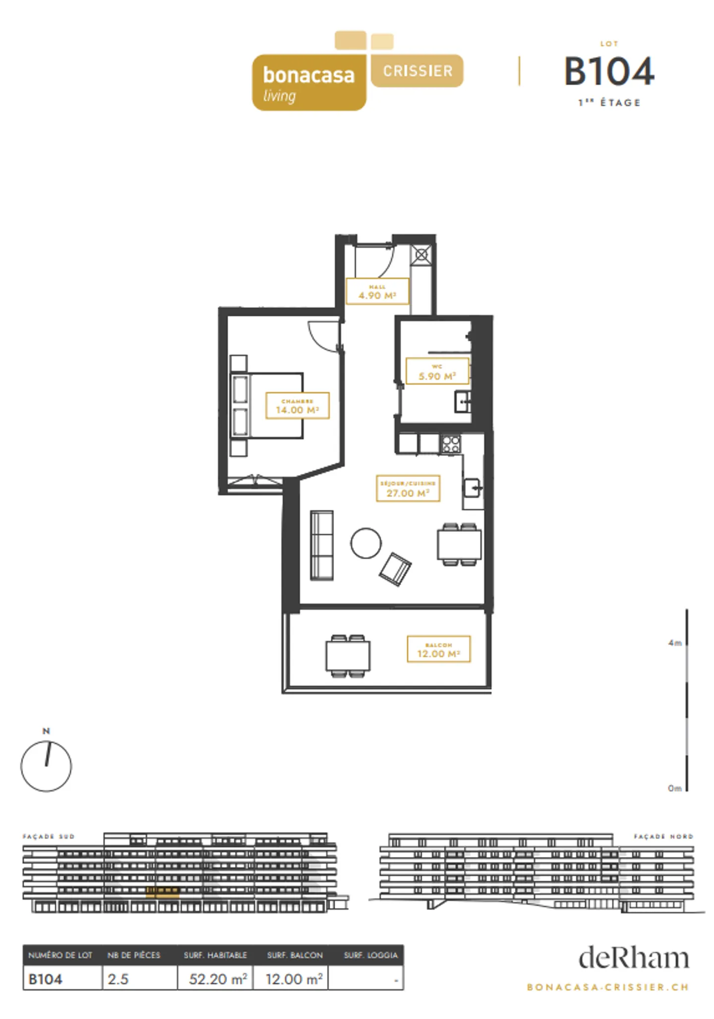 Appartement Moderne pour Seniors - Photo 8 sur 10