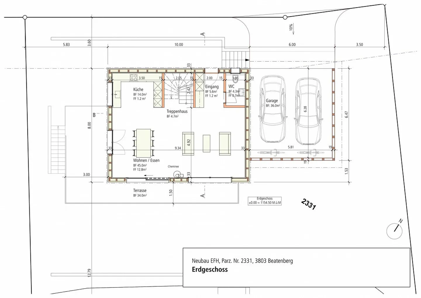 Casa unifamiliare di 6½ stanze di nuova costruzione con vista magnifica sulle montagne - Foto 10 di 14