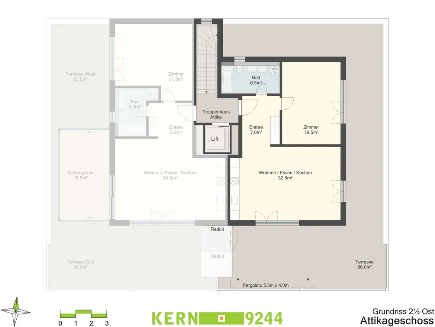 Appartamento attico in un ambiente tranquillo - Foto 5 di 5